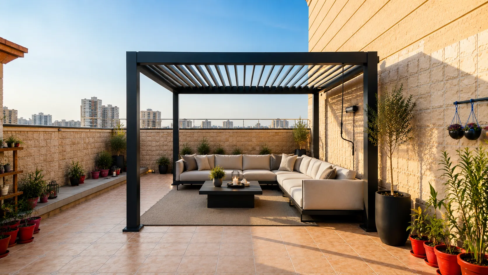 Altis Manual LED Pergola Kit
