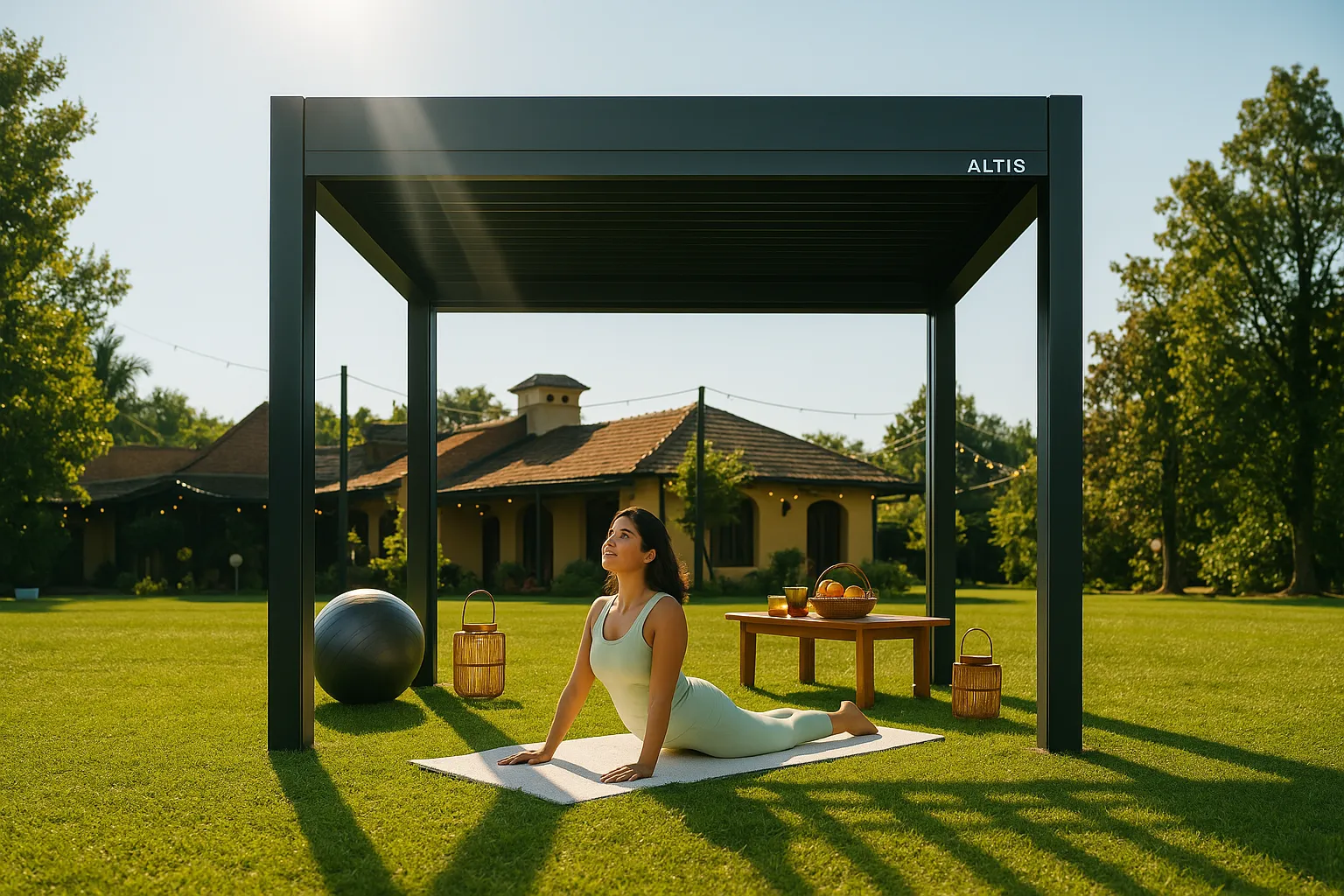 Altis Motorized LED Pergola Kit — photo 2 of 5